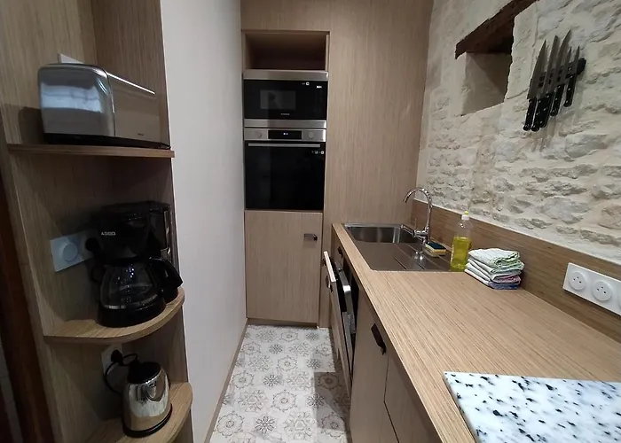 Residentielles Avec Cuisine Au Manoir De Mathan A 5 Mn D'arromanches Et 10 Mn De Bayeux Apartament